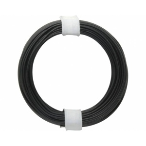 CABLU PVC 0.14 mmp 18x0.1mm 10m NEGRU