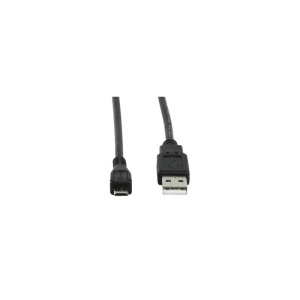 CABLU USB 2.0A MICRO USB 1.8m NEGRU
