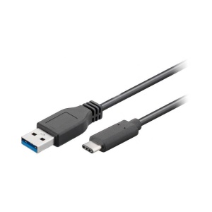 CABLU USB 3.0A - USB TYPE-C 2m NEGRU