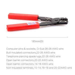 CLESTE SERTIZARE PIN TERMINAL HT-202B - Img 2