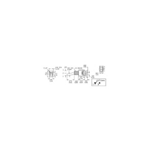 COMUTATOR BASCULANT MINI 1x3P ON-OFF-ON - Img 2