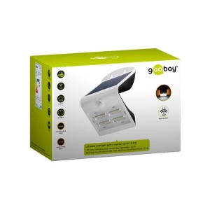CORP ILUMINAT LED 3.2W, SENZOR MISCARE, PANOU SOLAR, ALB - Img 7