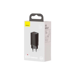 INCARCATOR RAPID USB-A USB-C 65W BASEUS GAN2 Lite - Img 5