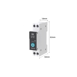 INTRERUPATOR SMART WI-FI, 16A, 2 POLI (L+N), CU CONTOR