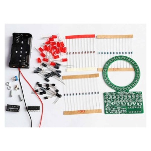 KIT LUMINA DINAMICA CIRCULARA CU LED-URI ROSU - Img 3