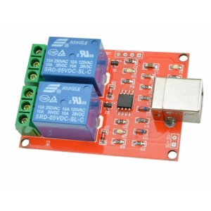 MODUL USB CU 2 RELEE 10A