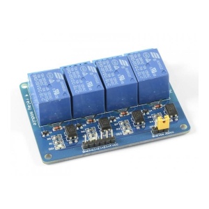 PLACA UNIVERSALA 4 RELEE 5V, CU OPTOCUPLOARE