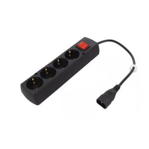 PRIZA UPS 4P C14 0.3m CU INTRERUPATOR