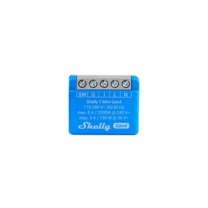 RELEU SMART SHELLY PLUSMINI1 GEN4 WIFI/BT/ZIGBEE3.0