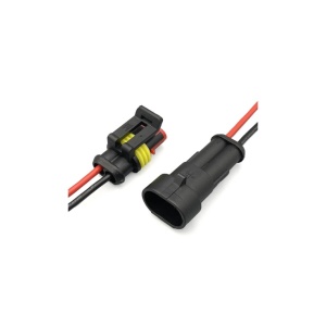SET CONECTOR AMP (M+F) SUPERSEAL IP67 2 FIRE 10 cm
