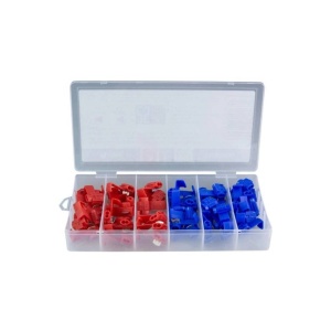 SET CONECTORI RAPIZI ROSU+ALBASTRU 0.5...2.5mmp - 50 buc.