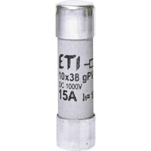 SIGURANTA 15A/1000VDC 10x38 mm