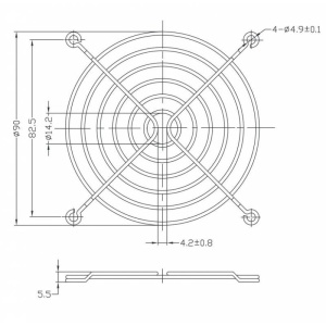 SITA PROTECTIE METAL 90x90 - Img 2