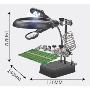 SUPORT DE LIPIT CU LUPA SI ILUMINARE LED