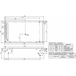 SURSA AD-155C MEAN WELL 54V/2.7A/0.2A - Img 2