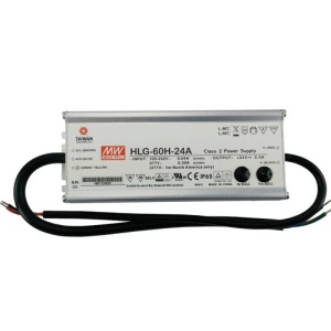 SURSA HLG-60H-24A 24V/2.5A IP65 Vo-Adj. MEAN WELL
