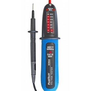 TESTER PEAKTECH P1094 12...400 V AC/DC