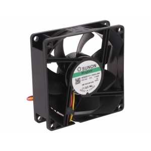 VENTILATOR 12V 80x80x25 69.29 mc/h