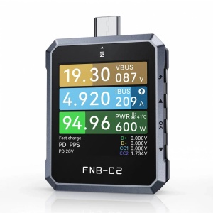 VOLTAMPERMETRU USB TYPE-C PD 3.1 FNB-C2 FNIRSI