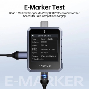 VOLTAMPERMETRU USB TYPE-C PD 3.1 FNB-C2 FNIRSI - Img 8