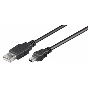 CABLU USB 2.0A MINI USB 0.30m