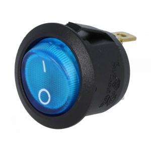 COMUTATOR LAMPA ALBASTRA OFF-ON