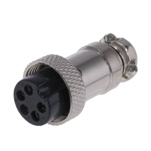 CONECTOR CIRCULAR GX16 5 PINI MAMA - CABLU