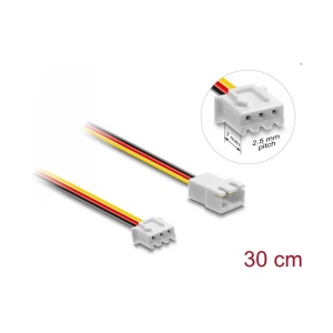 CONECTOR CU CABLU 3 PINI MAMA 2.54MM - Img 2