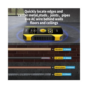 DETECTOR CABLURI METAL LEMN FNIRSI WD-02 - Img 12