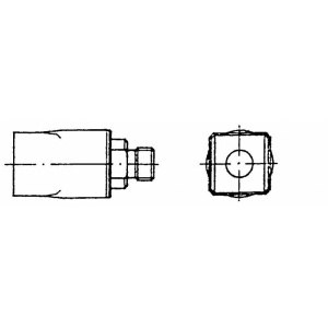 DUZA AER CALD D04 10.5x10.5mm