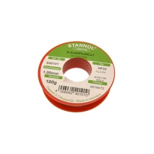 FLUDOR 1 mm (100 g) Sn60Pb39Cu1 STANNOL