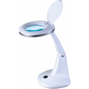 LAMPA BIROU CU LUPA, LED 206lm 5W, 3 DIOPTRII