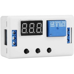 MODUL TEMPORIZATOR RELEU 12V/10A CU CARCASA