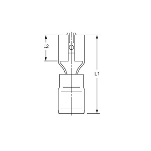 PAPUC 6.3X0.8 6mm MAMA GALBEN - Img 2