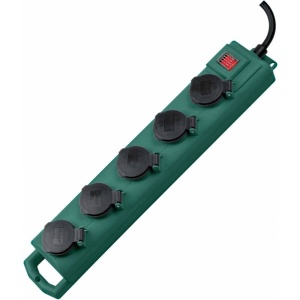 PRELUNGITOR 5 PRIZE, CABLU 5M, SIGURANTA 16A, IP54, SUPER-SOLID, VERDE, BRENNNESTUHL