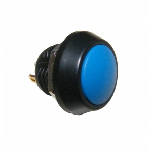 PUSH BUTON V12B-12B-A-ALBASTRU