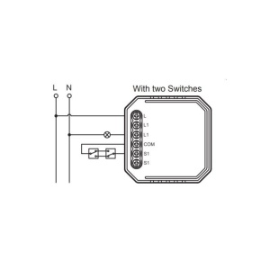 RELEU SMART ZIGBEE 230V 1 CANAL UN FIR SMARTWISE - Img 2