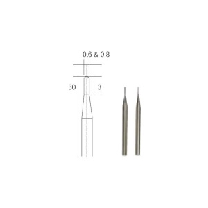SET 2 FREZE CARBURA DE WOFRAM 0,6mm SI 0,8mm PROXXON