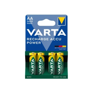 SET 4 ACUMULATORI Ni-Mh 1.2V/2600mAh AA VARTA