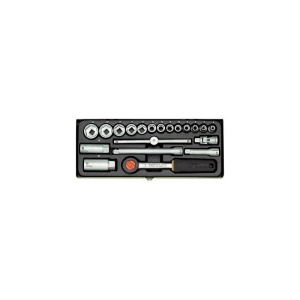 SET CHEI COMPACT 6-24mm,24 PIESE,3/8inc