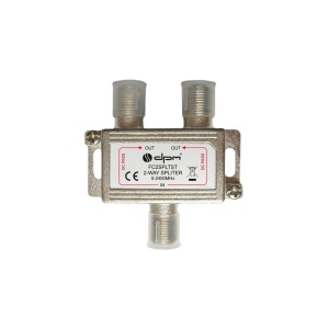 SPLITTER 2 CAI SAT/TV 5-2400 MHz POWER PASS