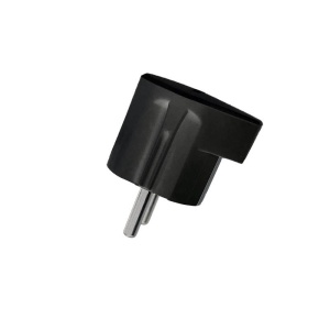STECHER SCHUKO 16A NEGRU, 90grd