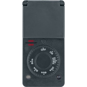 TIMER MECANIC CU SENZOR CREPUSCULAR IP44, 6 PROGRAME, BRENNENSTUHL - Img 2