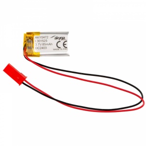 ACUMULATOR LI-POLYMER 3.7V/85mAh AKY-LP301525