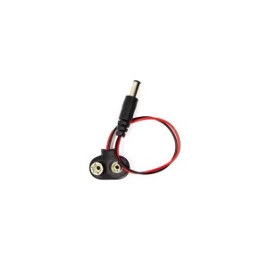 ADAPTOR CONECTOR BATERIE 9V - JACK 2.1