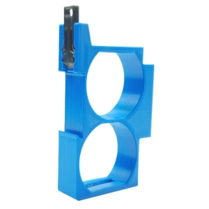 ADAPTOR DUBLU DE SINA DIN, PENTRU RELEU SMART WI-FI Shelly 1/Shelly 1PM