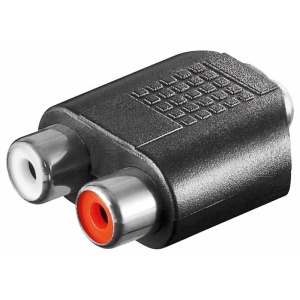 ADAPTOR JACK 3.5 MAMA-2 RCA MAMA