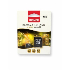 CARD MICRO SD 4Gb + ADAPTOR CLASA 10