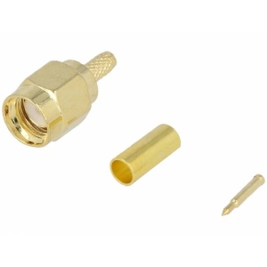 CONECTOR SMA TATA CABLU RG174 AURIT