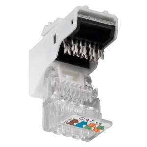 CONECTOR TIP KEYSTONE, MAMA, MUFA RJ45, CAT 5E UTP, 100MHz - Img 2